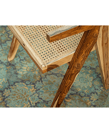 Dcraftive Nature Wooden Cane Armchair