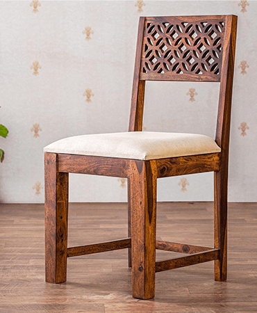 Vismit Stylish Sheesham Wood Dining Chair