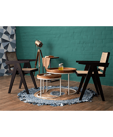 Novo Premium Solid Acacia wood Nested Side / Coffee Table